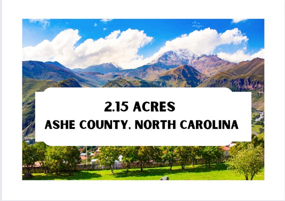 Western North Carolina - Vacant and Unrestricted Land on the New River