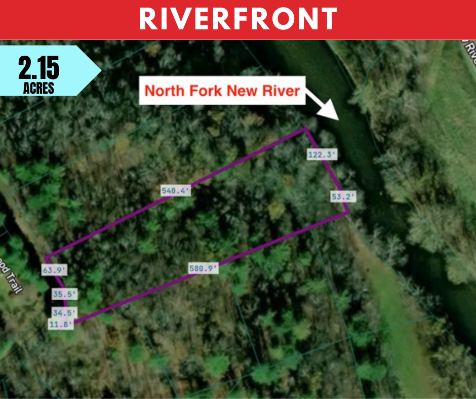 Western North Carolina - Vacant and Unrestricted Land on the New River