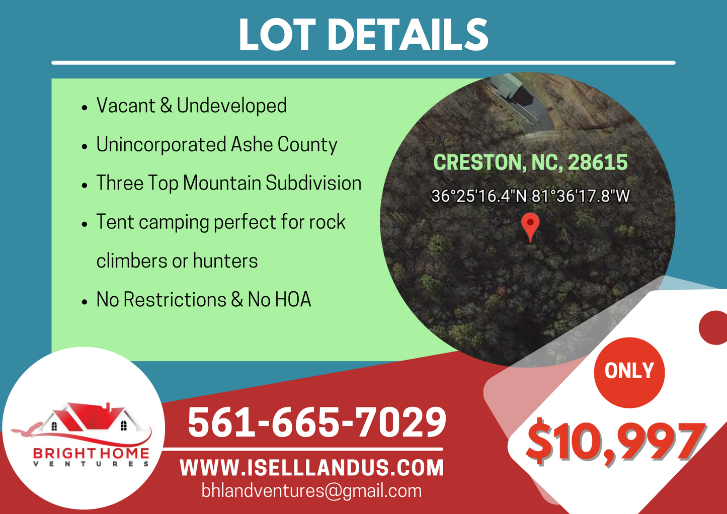 Recreational Enthusiasts - NO HOA - Western North Carolina-
