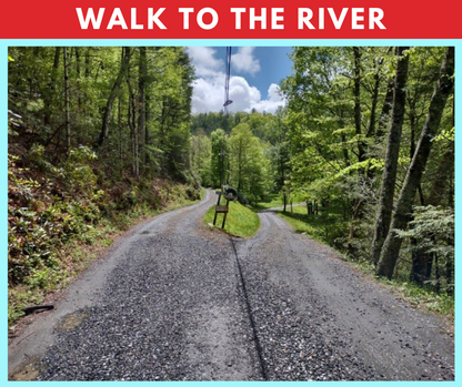 Spectacular river and mountain views * Ashe County, NC * 5 acres * Cash price $74,997 * Call or text now! 561-665-7029