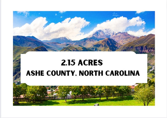 Western North Carolina - Vacant and Unrestricted Land on the New River